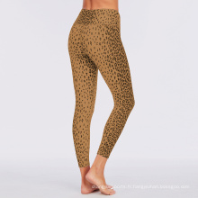 Pantalons de yoga sportives à taille haute extensible Stretchy